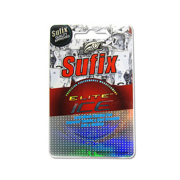 Леска зимняя Sufix Elite Ice 50м 0.225мм 4,4кг. Фото №1