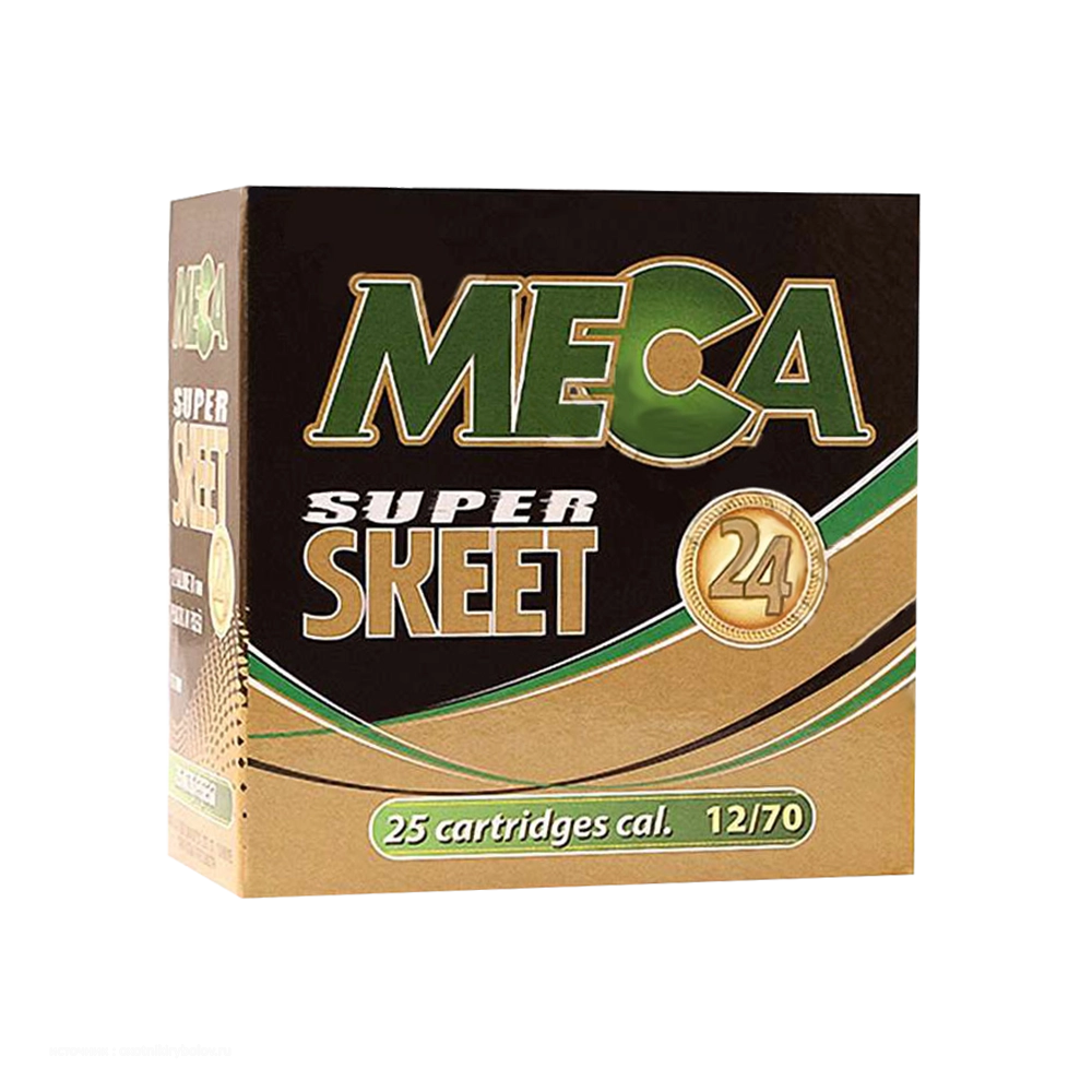 Патрон Meca Super Skeet 12/70 №9,5 24 гр. (в пачке 25 шт/короб 250). Фото №2