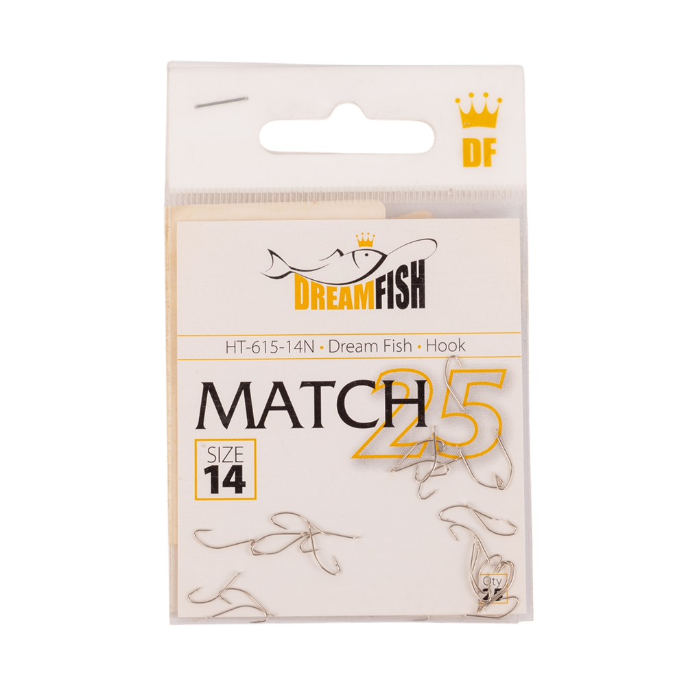 Крючок Dream Fish Match №14. Фото №1 Крючок Dream Fish Match №14. Фото №1