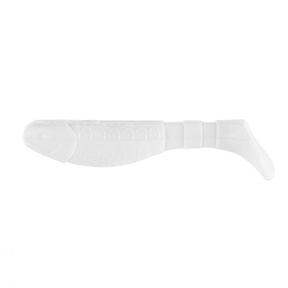 Виброхвост Helios Chubby 3,55"/9 см White 5шт. (HS-4-001). Фото №2