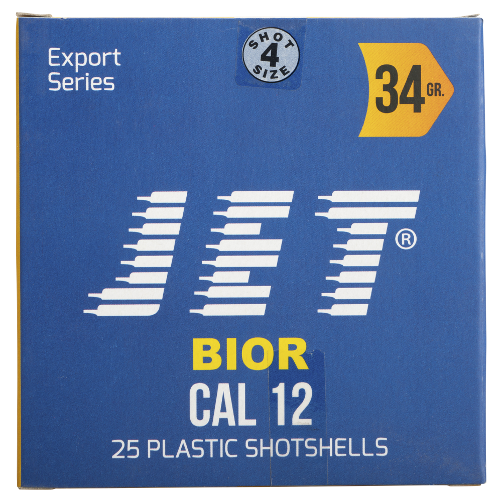 Патрон JET 12/70 Bior № 4 34гр (пач.25шт/короб.250шт). Фото №5