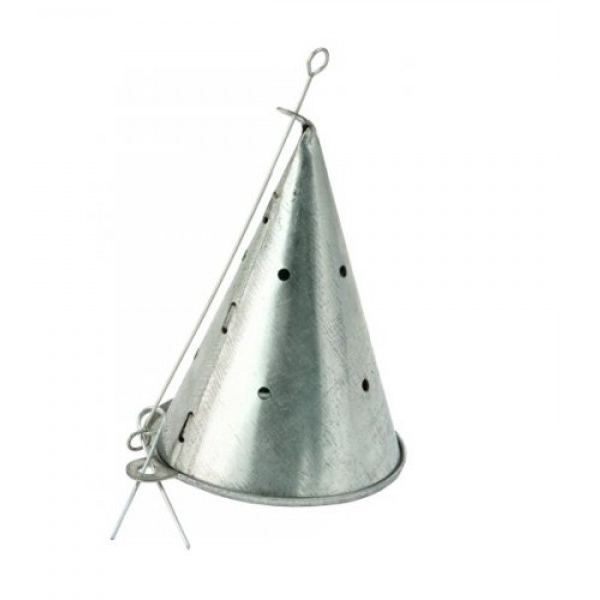 Кормушка Akara 8409070 металлический конус самосброс диаметр 70. Фото №2