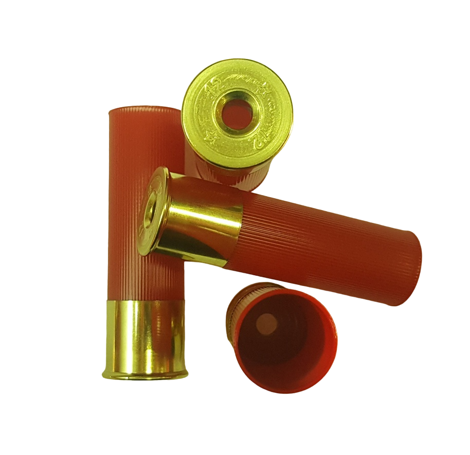 Гильза пласт. 12/76 не капс. (100 шт). Фото №1