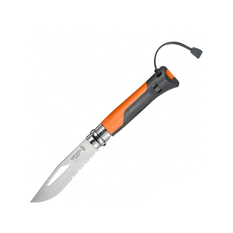 Нож "Opinel" OUTDOOR 8 (оранжевый). Фото №1