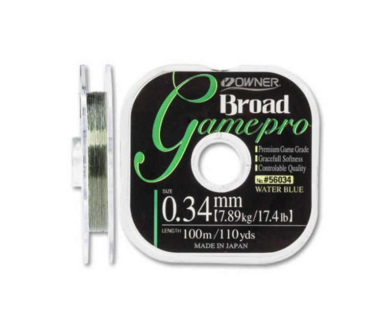 Леска Owner Broad Game SP 100м 0,34мм (олива). Фото №2
