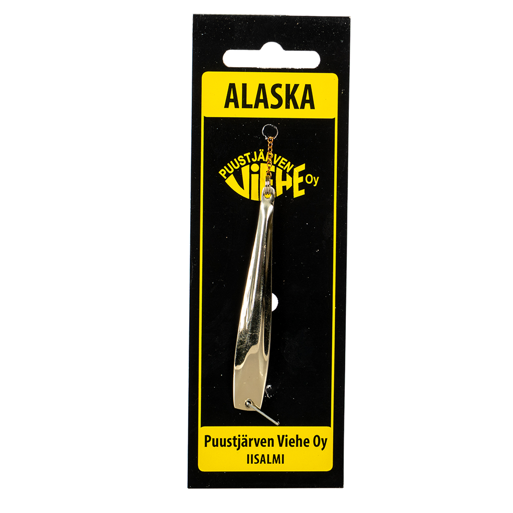 Блесна Puustjarven Alaska 70мм, 9гр, цвет (Hop/Hop) цепочка-крючок. Фото №1
