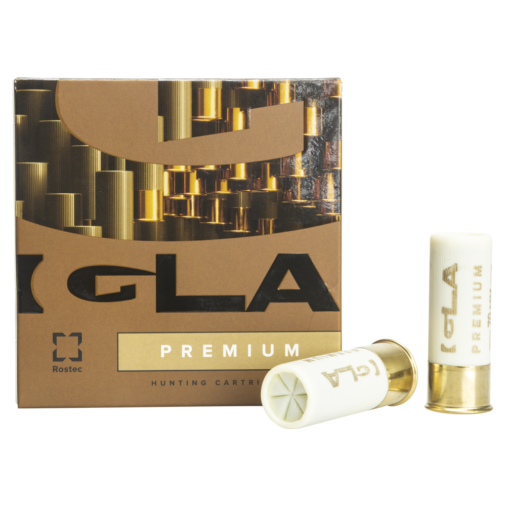 Патрон "IGLA-PREMIUM" 12/70 №3 32г (пачка 25шт, короб., 250). Фото №1