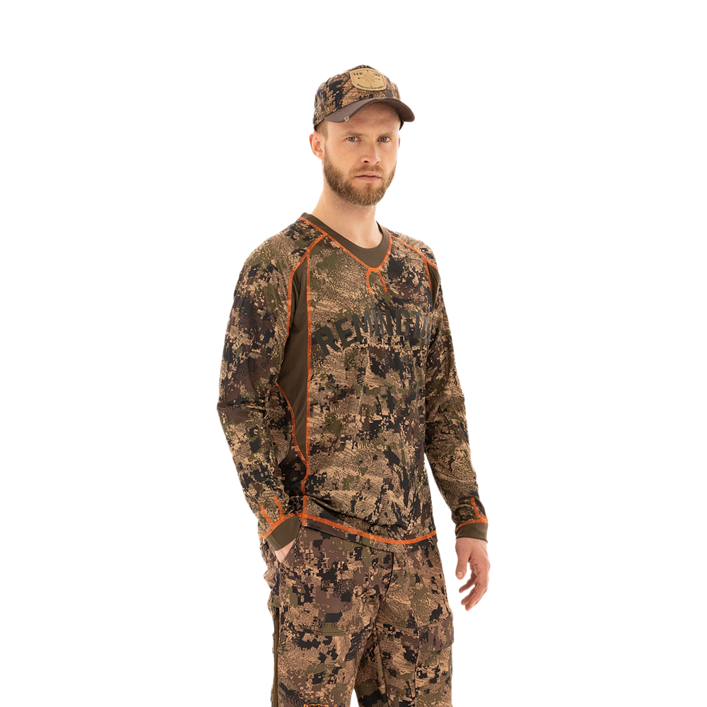 Футболка Remington Inside Fit Shirt Green Forest р. XL. Фото №3