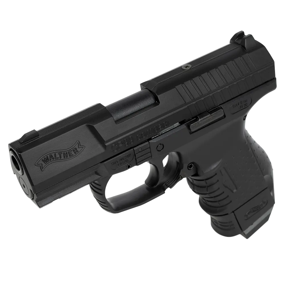 Пистолет пневматический Walther CP 99 Compact (чёрный с чёрной рукояткой). Фото №4