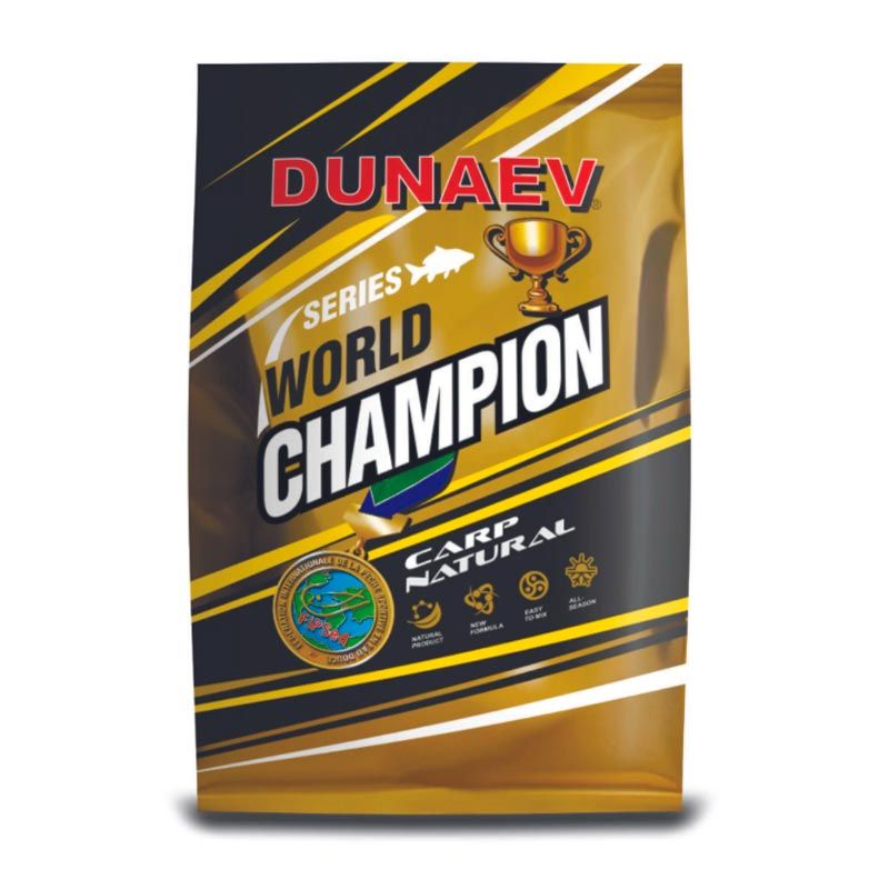 Прикормка "DUNAEV-WORLD CHAMPION" 1кг Carp Natural. Фото №1