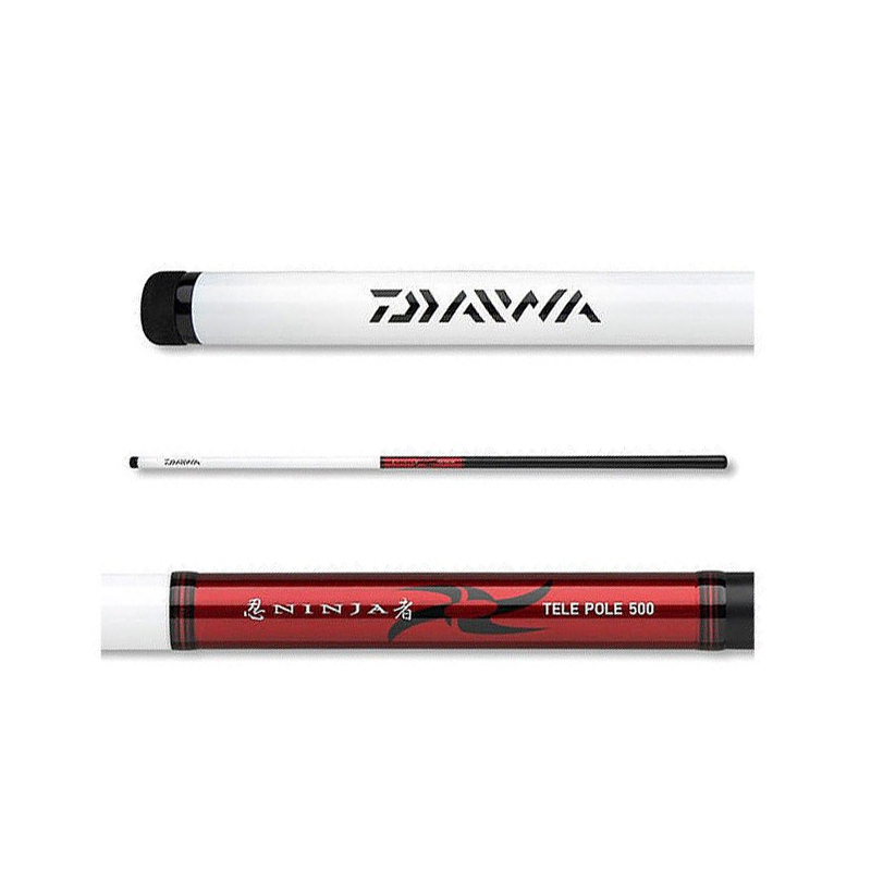 Удилище без колец  DAIWA NINJA TELE-POLE 6.00M. Фото №3