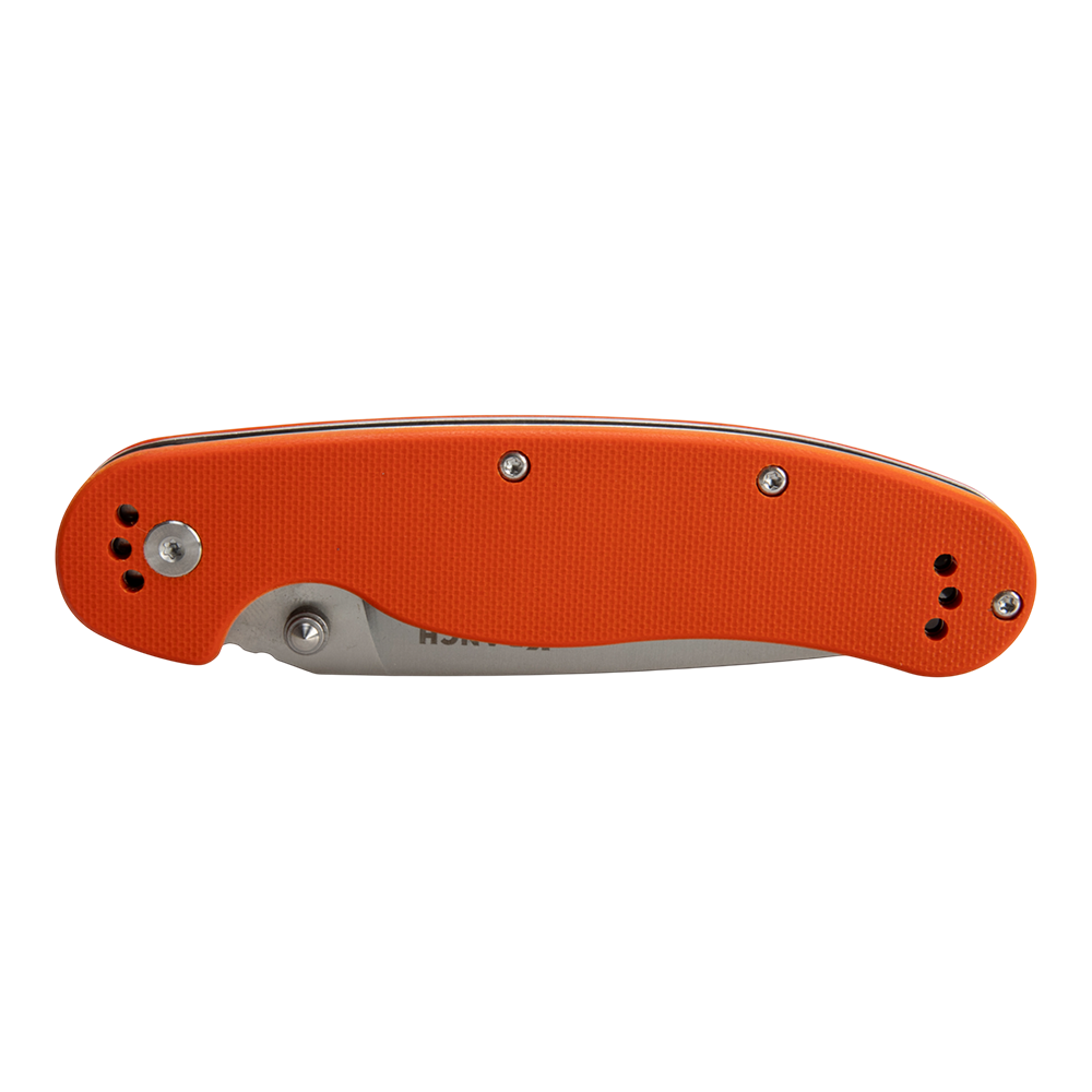 Нож складной Kranch R-120S, клинок AUS8, рукоять G10 red. Фото №3