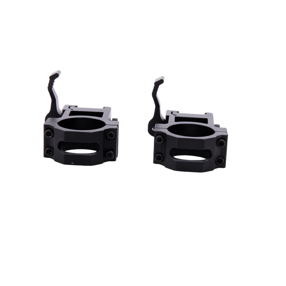 Кольца быстросъемные REMINGTON 30мм на Weaver высокие 25мм рычаг блистер. Фото №5