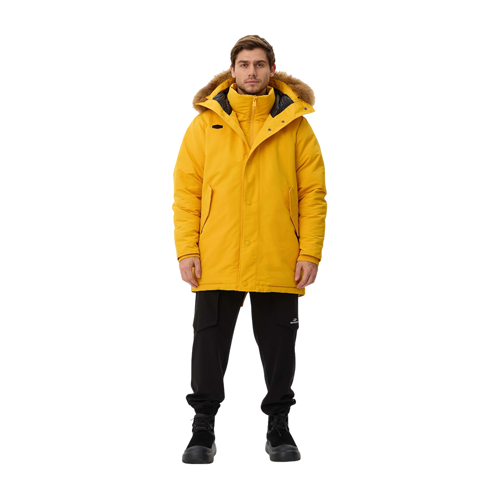 Куртка парка мужская Remington WM1 Yellow р. S. Фото №1