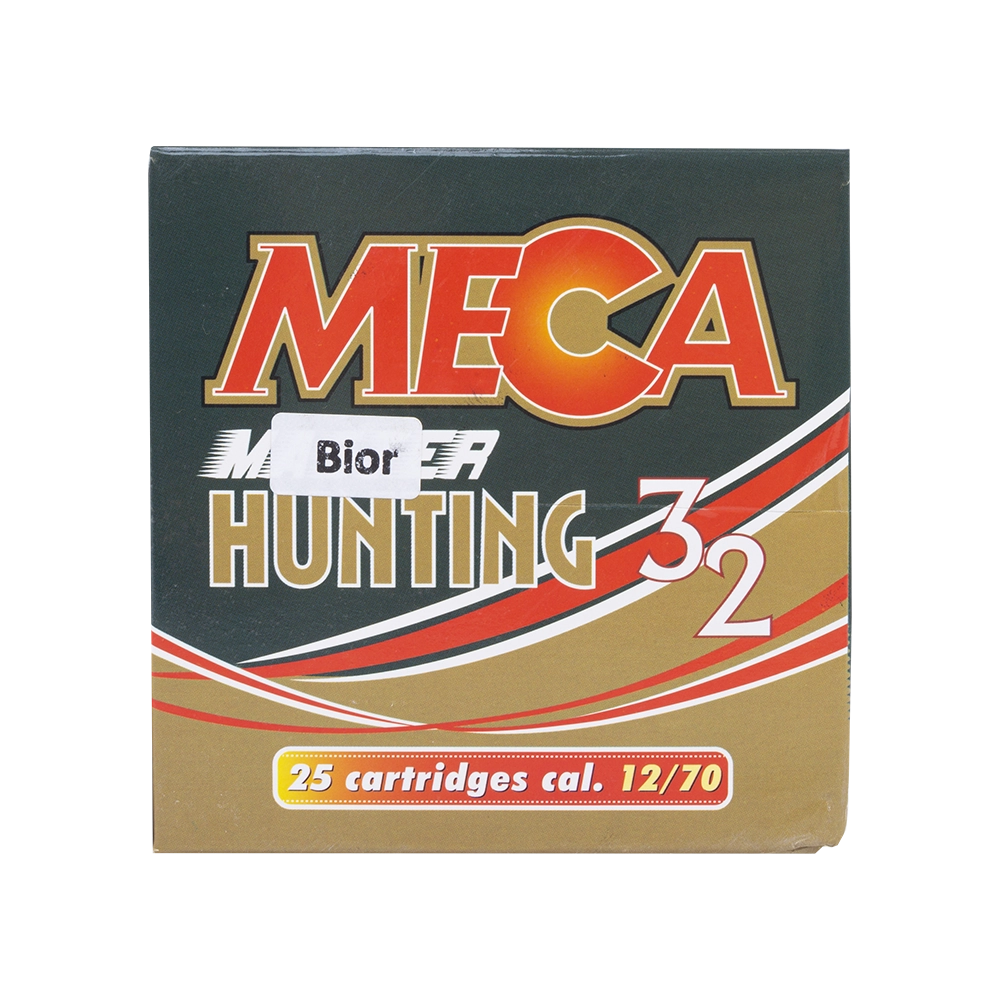 Патрон Meca Bior 12/70 №1 33 гр. (в пачке 25 шт/короб 250). Фото №3