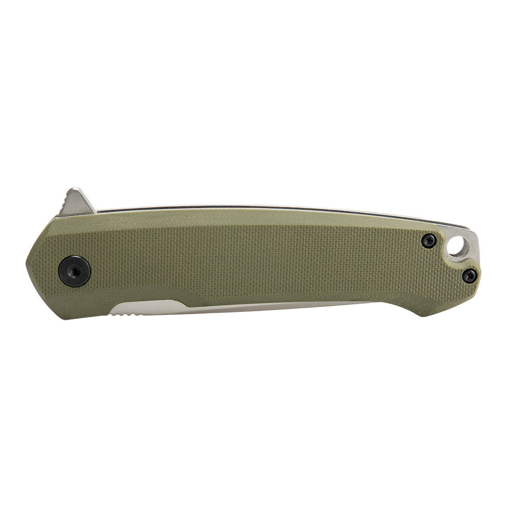 Нож складной Kranch G-234, клинок AUS8, рукоять G10 green. Фото №2
