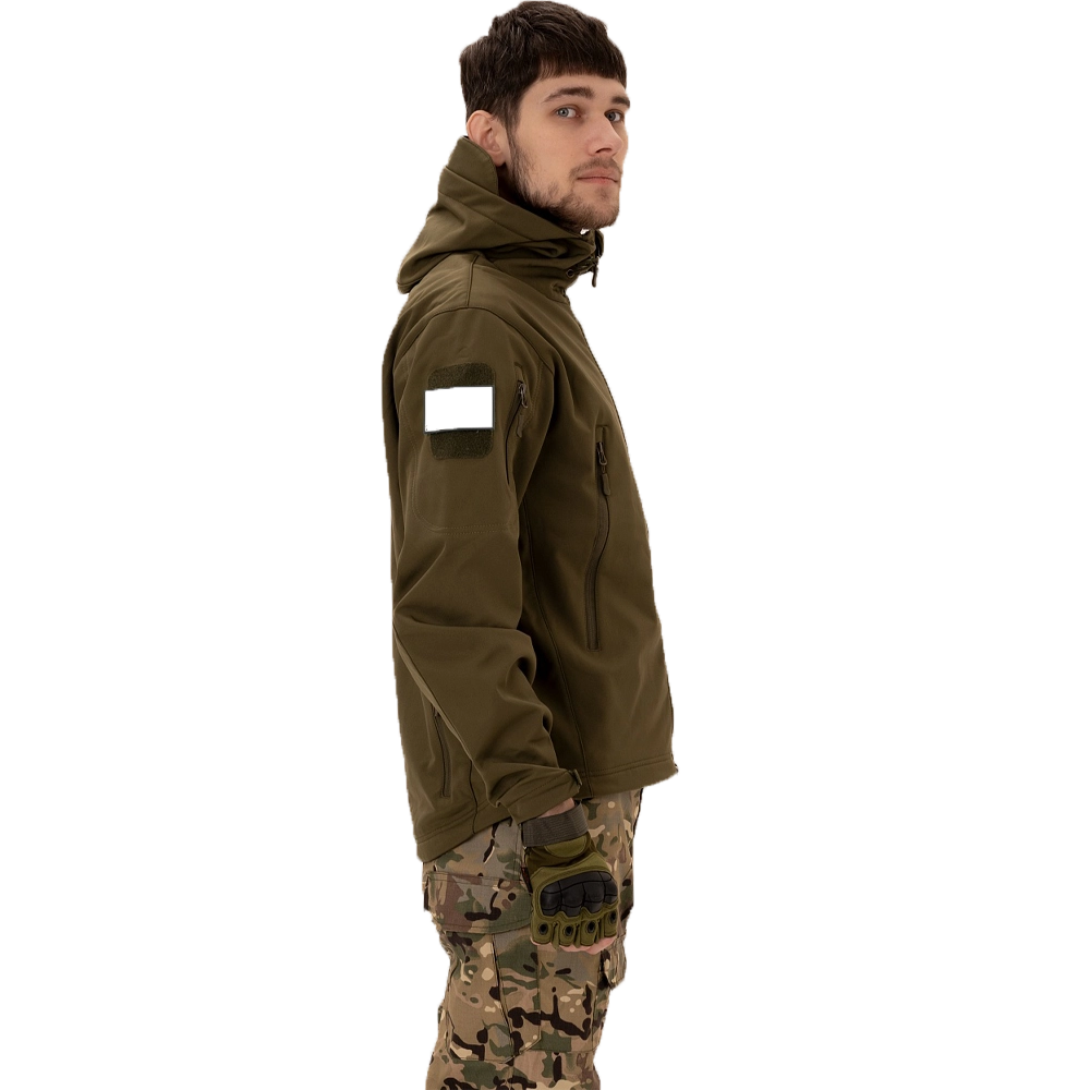 Куртка Remington Shark skin soft shell jacket Army Green р. 3XL. Фото №4