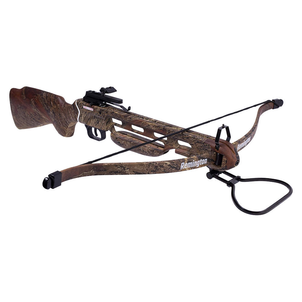 Арбалет Remington Jaeger, рекурсивный, camo, плечи, тетива, стремя, крепеж, стрелы 2 шт., законцовки. Фото №2
