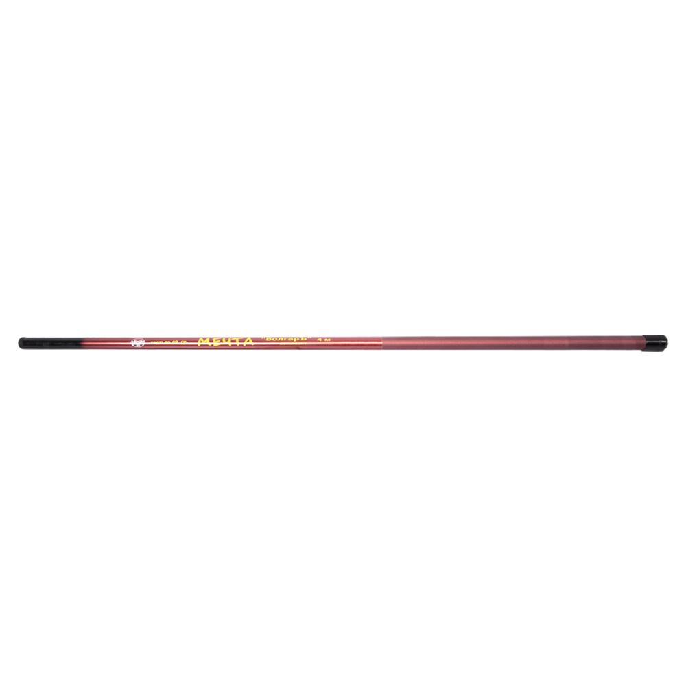 Удилище монолитное "ВолгарЪ Мечта" 4,0м; (4 секции) тест 40гр (карбон 30%). Фото №2 Удилище монолитное "ВолгарЪ Мечта" 4,0м; (4 секции) тест 40гр (карбон 30%). Фото №2