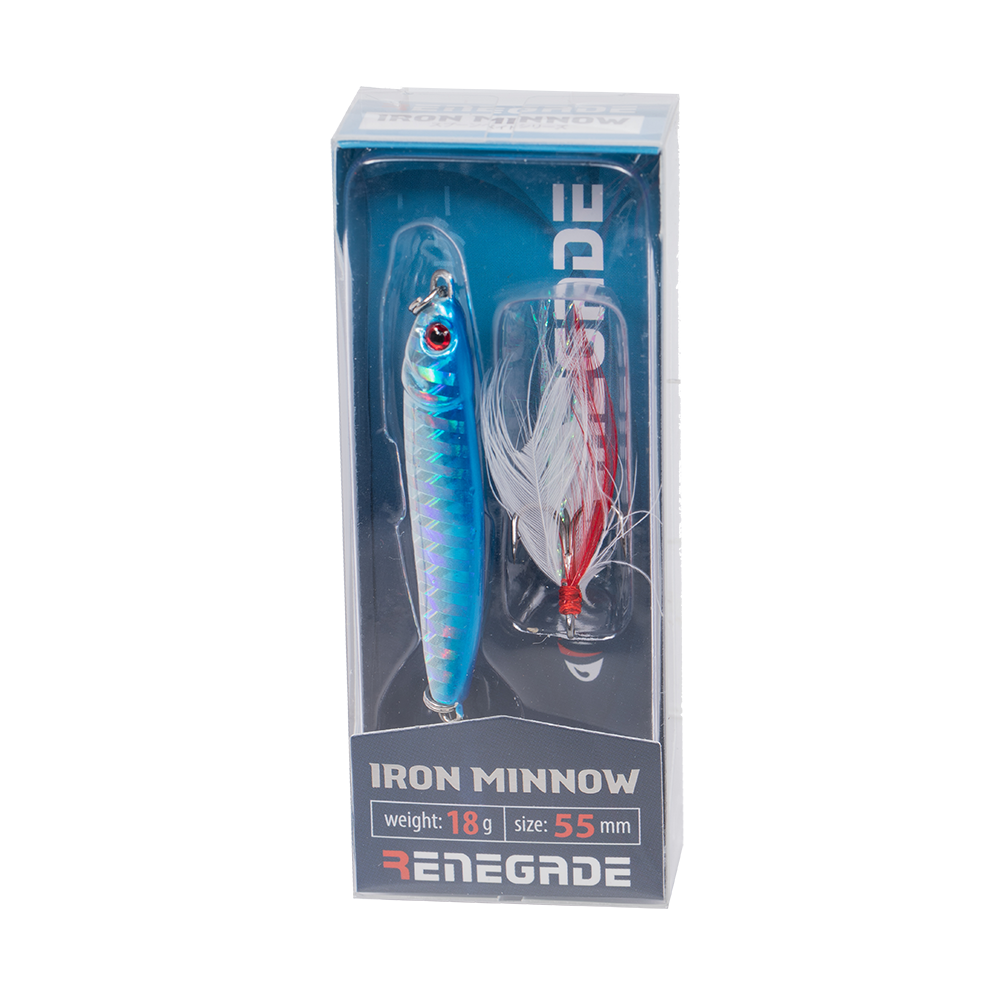 Блесна RENEGADE Iron Minnow 18g цвет 004. Фото №1