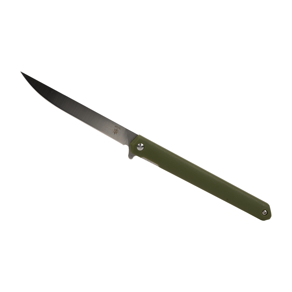 Нож туристический J070G, клинок D2, рукоять G10 (зеленый) (Ярхант). Фото №4