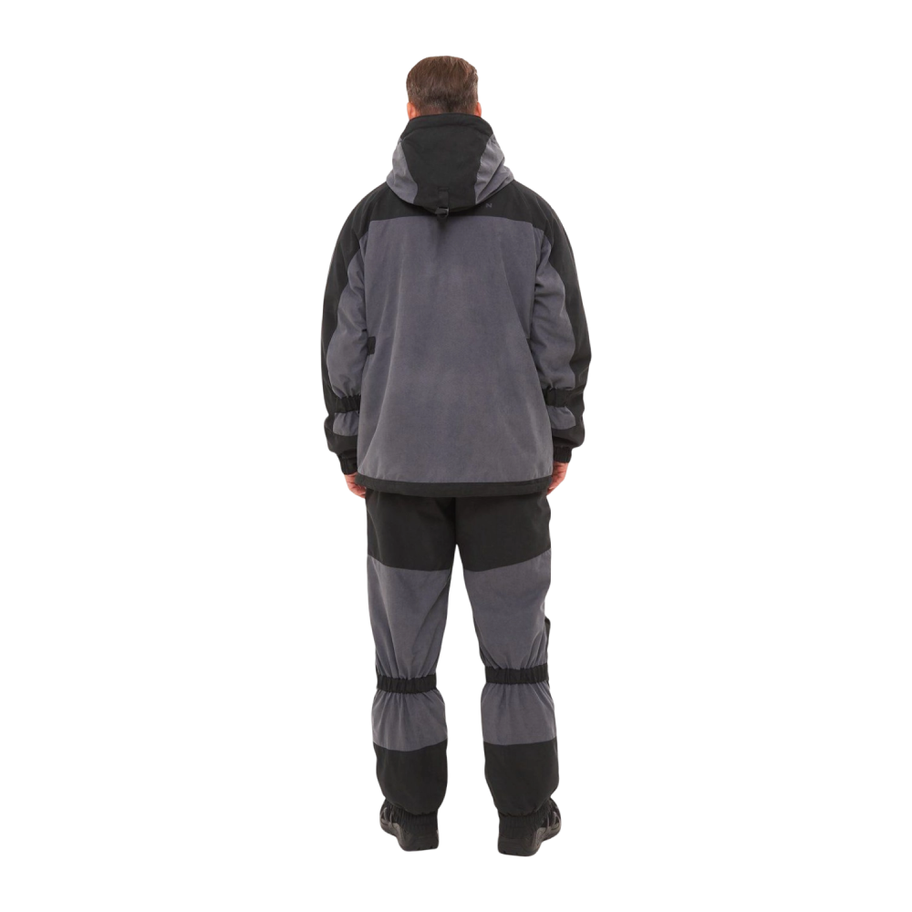 Костюм Huntsman демисезонный Горка-Люкс ткань Breathable Camo цвет Серый р. 48-50/170-176. Фото №2