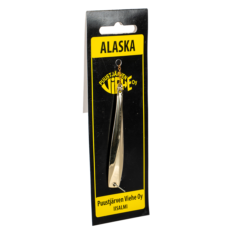 Блесна Puustjarven Alaska 70мм, 9гр, цвет (Hop/Hop) цепочка-крючок. Фото №2