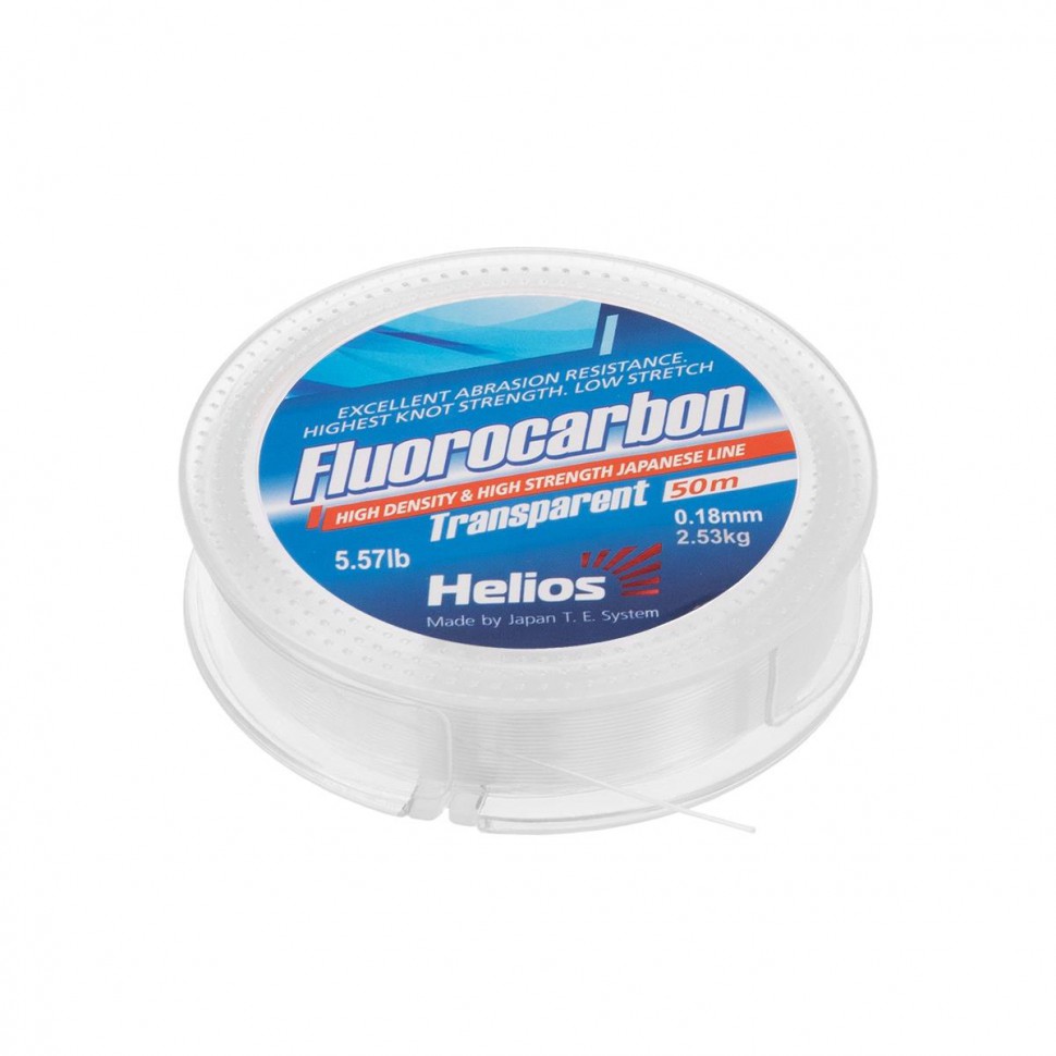 Леска Helios FLUOROCARBON Transporent 0.30mm/30 (HS-FCT 30/30). Фото №1