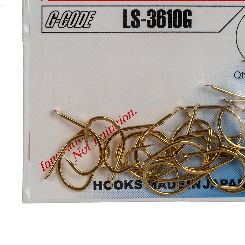 Крючок Gamakatsu Hook LS-3610G Gold №03. Фото №2