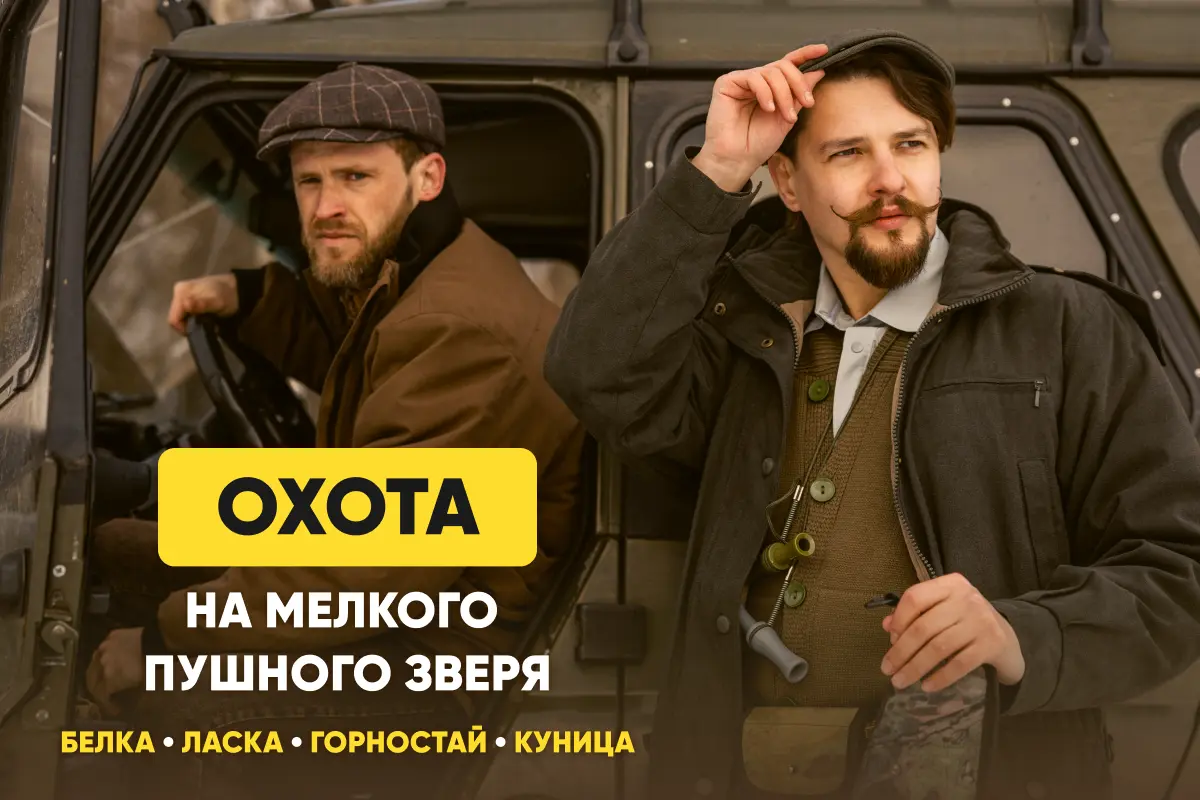 Охота на мелкого пушного зверя: виды дичи, способы, сроки Охота на мелкого пушного зверя: виды дичи, способы, сроки