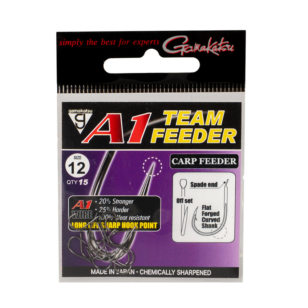 Крючок Gamakatsu A1 Team Feeder Carp Feeder №12. Фото №1