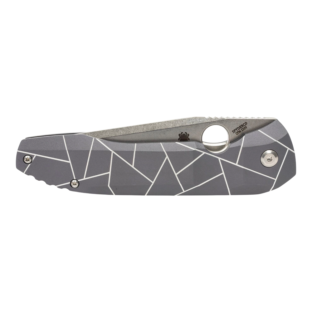 Нож складной "Spyderco" CRM S30V (C199)В048, клинок нержавеющая сталь, рукоять G10 (Ярхант). Фото №4