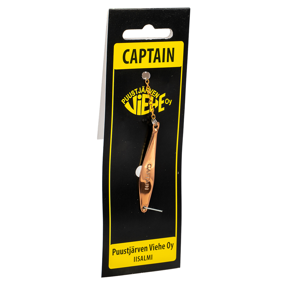 Блесна Puustjarven CAPTAIN 50мм, 6гр, цвет (KUP/MES) цепочка-крючок. Фото №2