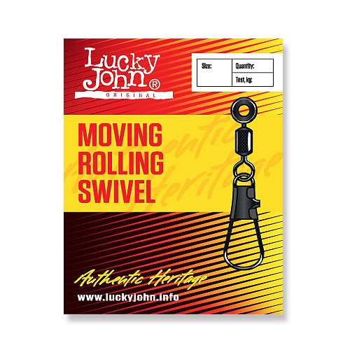 Вертлюги с застежкой LH скользящие Lucky John MOVING ROLLING AND INTERLOCK 00S 10 шт.. Фото №2