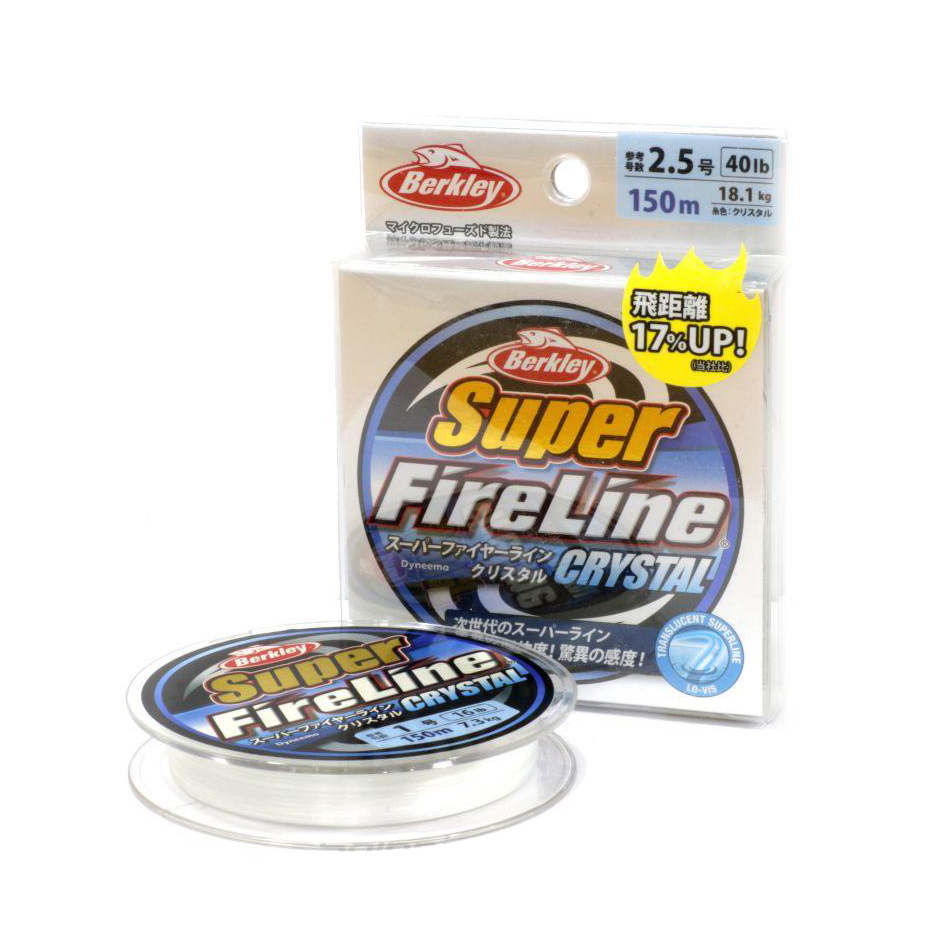 Шнур Super FireLine CP 150м 2.5 (белый). Фото №1