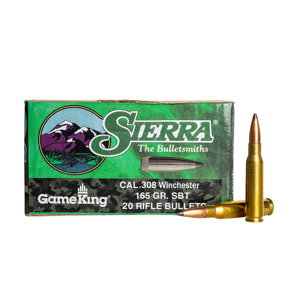 Патрон нарезной Sierra 308 Win 165 gr/10,7гр SBT (в пачке 20 шт). Фото №1