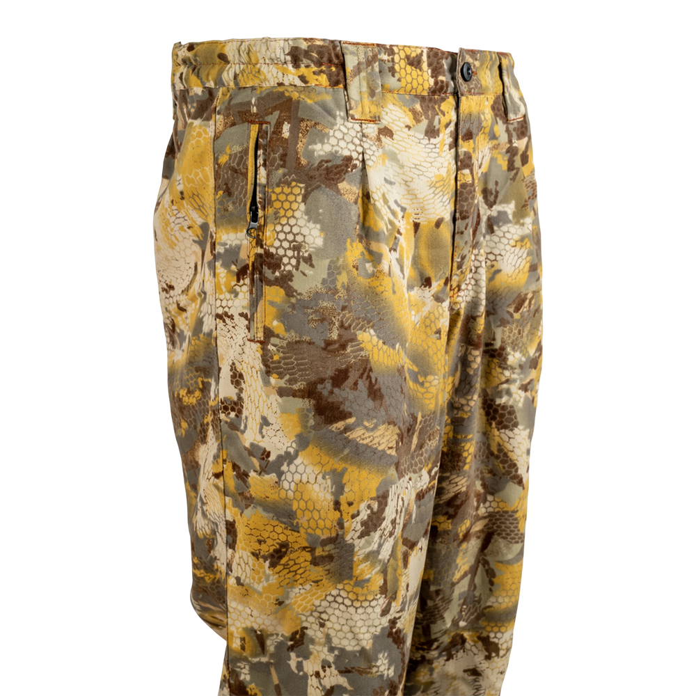 Костюм мужской летний "Кречет", twill, соты бело-желтый (52-54/182) (ХСН). Фото №2