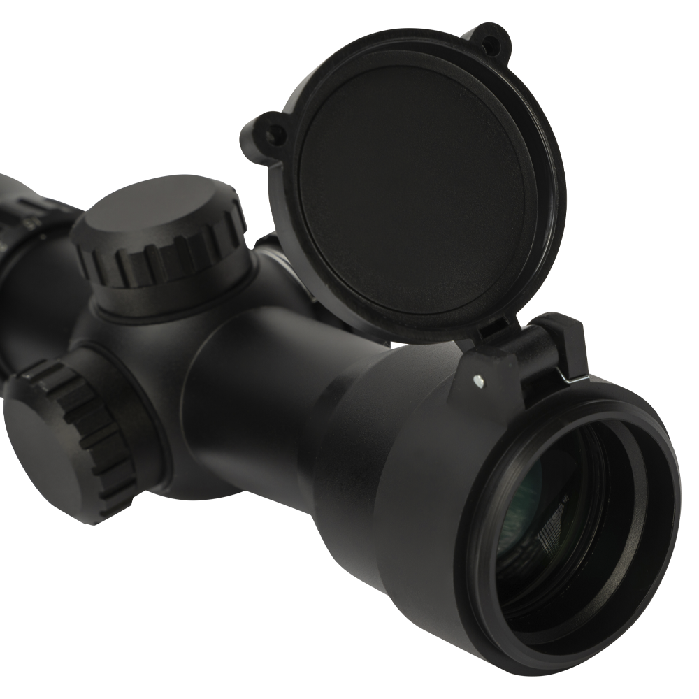 Прицел оптический BORNER 1,5-5x32 для арбалета с подсветкой (кольца). Фото №9