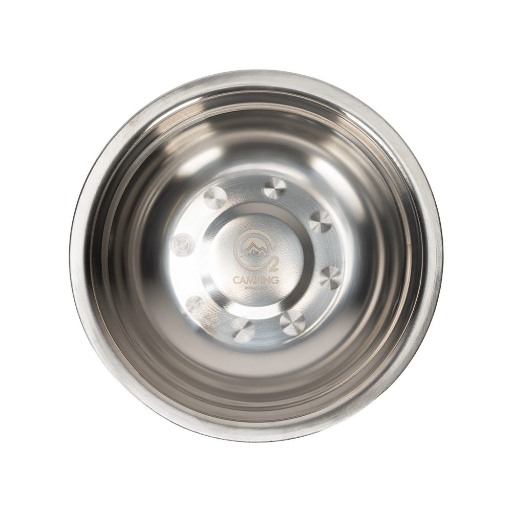 Миска O2 camping company туристическая, металлическая 18 см. Фото №1 Миска O2 camping company туристическая, металлическая 18 см. Фото №1