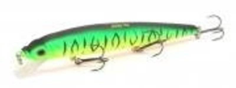 Воблер Strike Pro Alpha Minnow 115F, 115мм, 12,5гр, заглубление 0,6м-1,6м., цвет (EG-033F#GC01S)