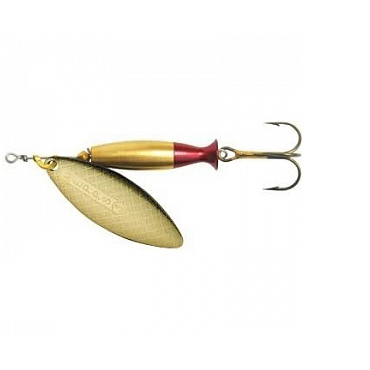 Блесна вращающаяся Mepps Aglia LONG HEAVY,1+ GOLD. Фото №1