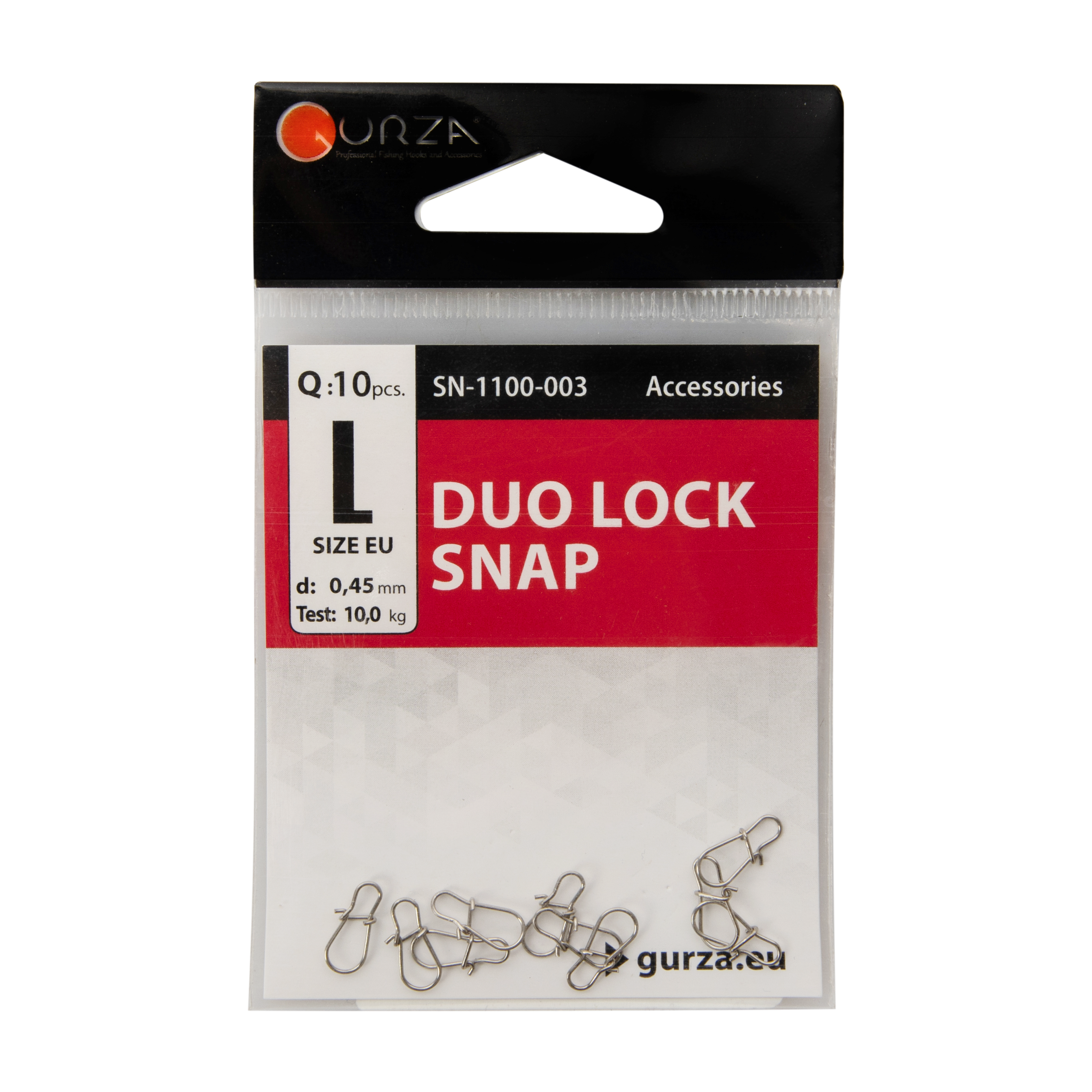 Застежки Gurza - DUO LOCK SNAP #L 10шт/уп.