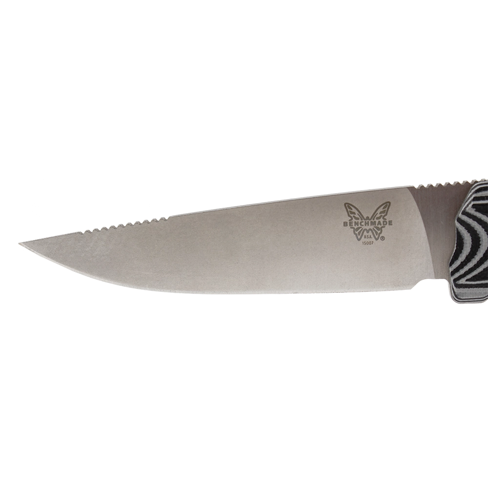 Нож Benchmade 15007 SADDLE MOUNTAIN HUNTER c фикс. лезвием, рукоять черная. Фото №4