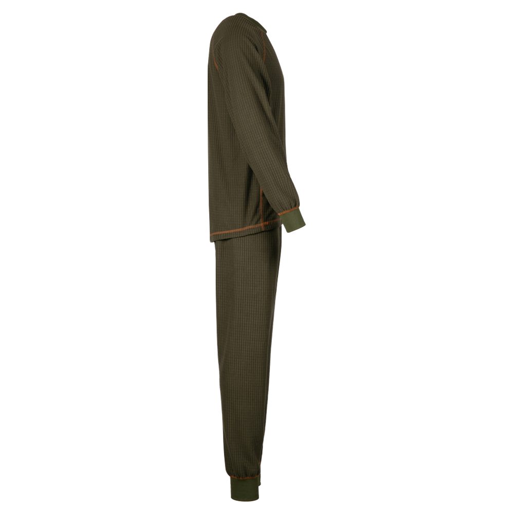 Термобелье Huntsman Thermoline (цвет хаки, флис фактурный). Фото №4