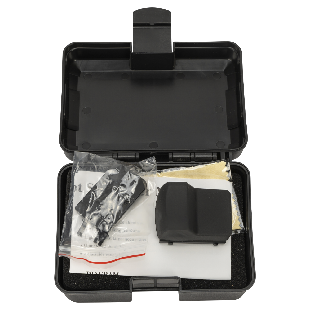 Прицел коллиматорный BORNER DD02K открытый на Weaver. Фото №7 Прицел коллиматорный BORNER DD02K открытый на Weaver. Фото №7