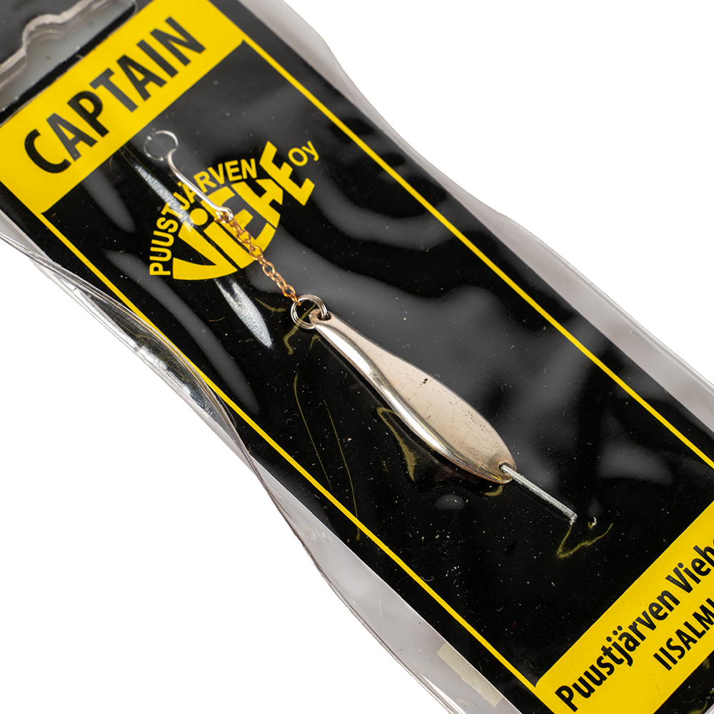 Блесна Puustjarven Captain 38мм, 5гр, цвет (Hop/Hop) цепочка-крючок. Фото №3