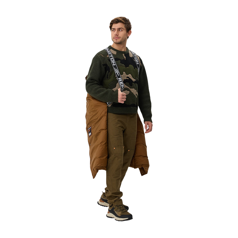 Пальто пуховое мужское Remington DOW2 Anthracene Brown р. 3XL. Фото №4