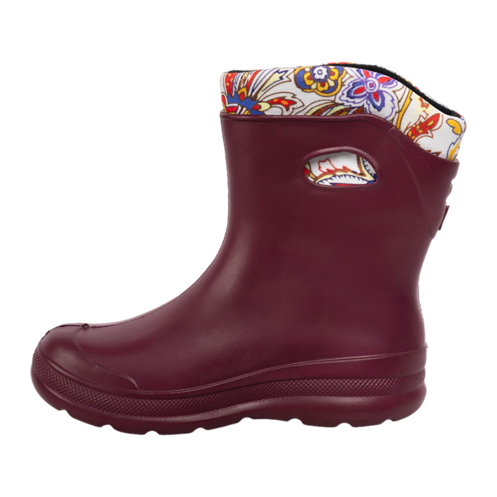 Полусапожки KAURY РЫСЬ женские из ЭВА 870 У утепленные, бордо-хохлома р. 40/41. Фото №3 Полусапожки KAURY РЫСЬ женские из ЭВА 870 У утепленные, бордо-хохлома р. 40/41. Фото №3