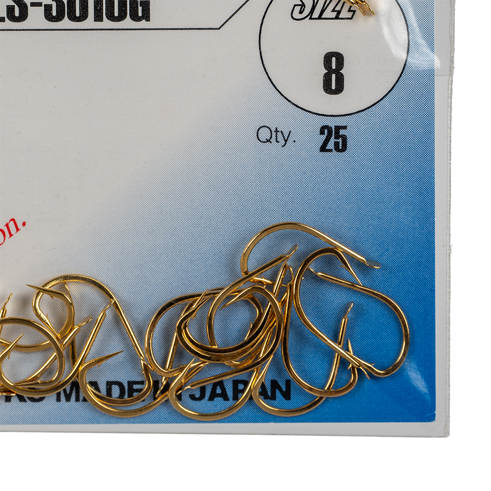 Крючок Gamakatsu Hook LS-3610G Gold №08. Фото №3