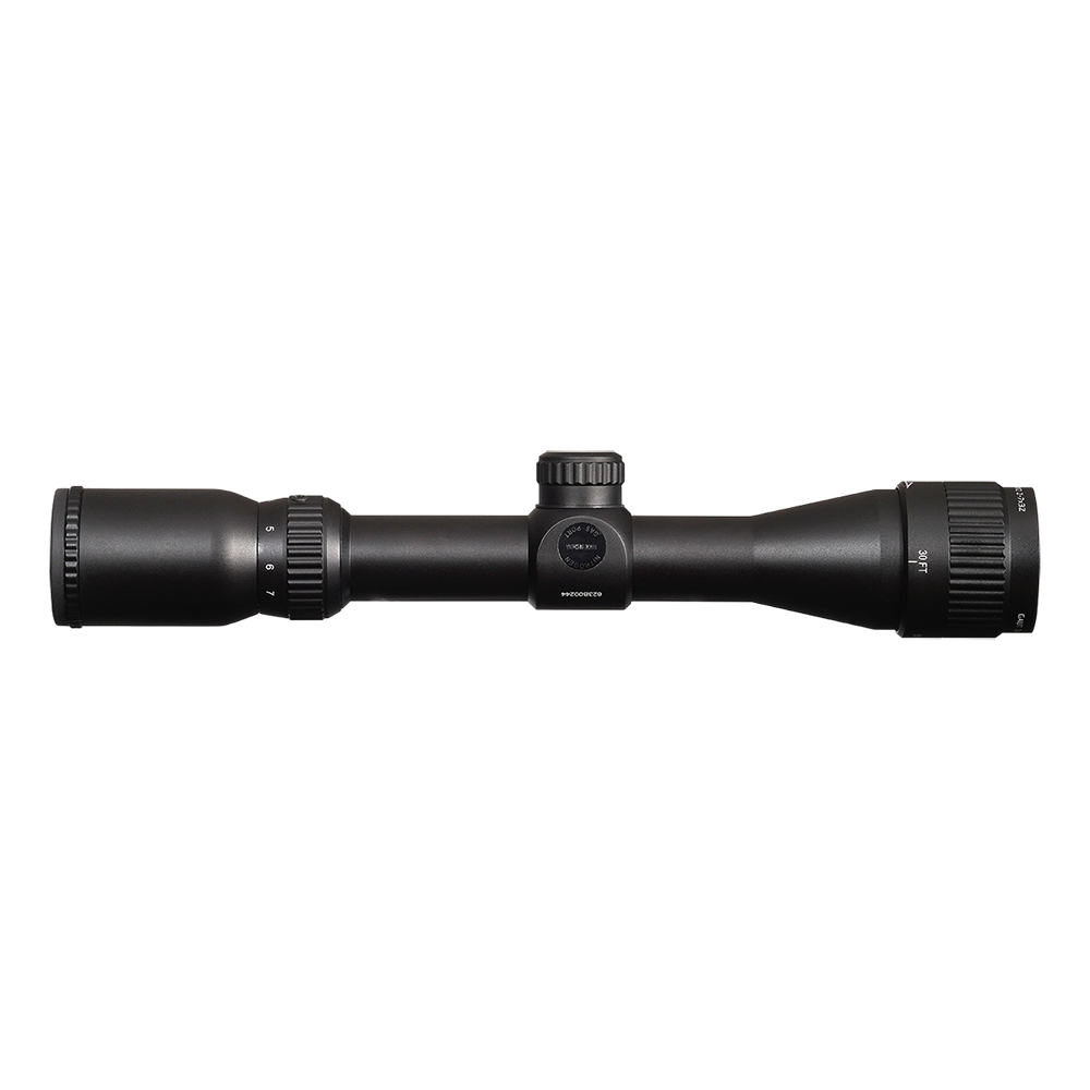Прицел Gaut Quartz 2-7x32, AO-параллакс, сетка 3 (Mil-Dot) нить, без подсветки, 25.4мм, поправки 1/4. Фото №1